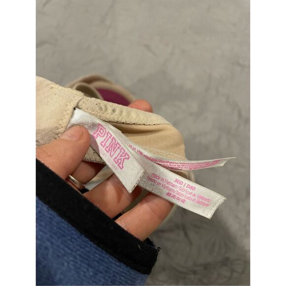 PINK Beige Bra 36D - Picture 2 of 3